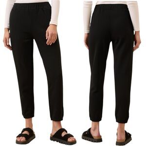 Pact Sweatpants Joggers Womens XXL Black Organic Cotton Lounge Soft Cozy Pull On